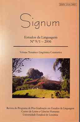 					View Vol. 9 No. 1 (2006): Linguística Contrastiva
				